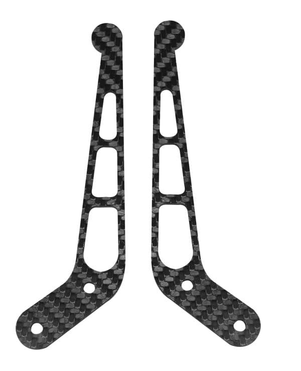 CF3910 Carbon Fiber Door Handles Pair