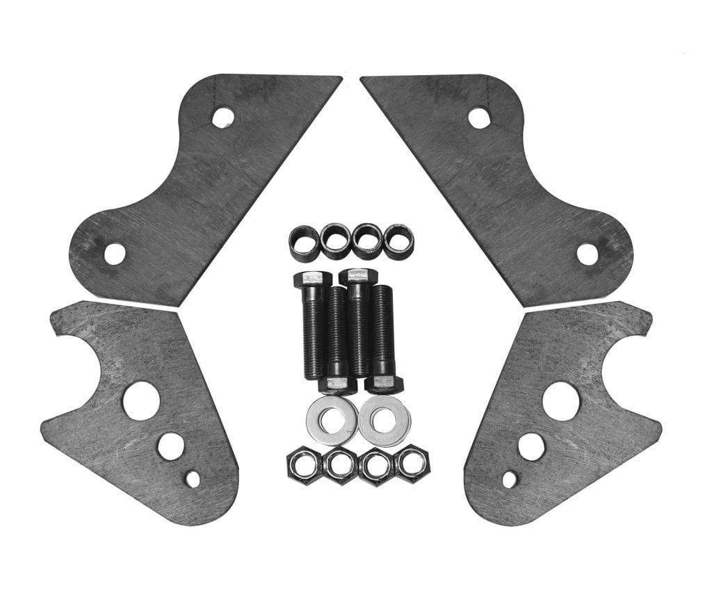 C/E3690P Pro Front Motor Plate Mounts with Rests - Chassis Engineering